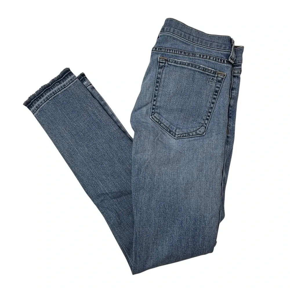 Rag & Bone FREEMONT Dre Slim Ankle Jeans Womens‎ Size 25 Actual 27"Wx29"Inseam - Picture 5 of 16